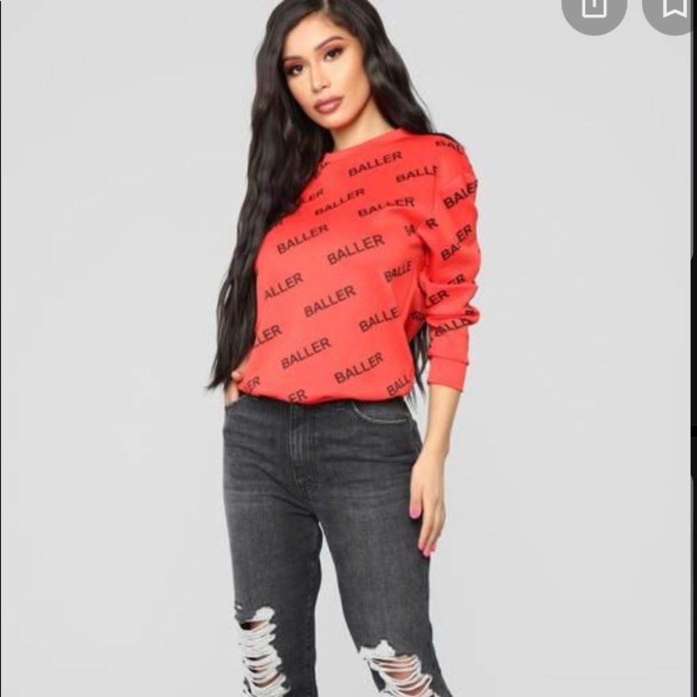 Baller Shot Caller Sweat Shirt